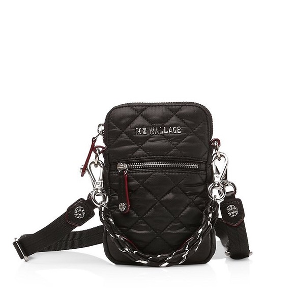 MZ Wallace Handbags - MZ Wallace Micro Crosby in Black